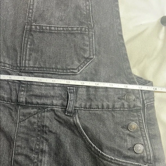 We The Free Charcoal Denim Overalls - Picture 5 of 11